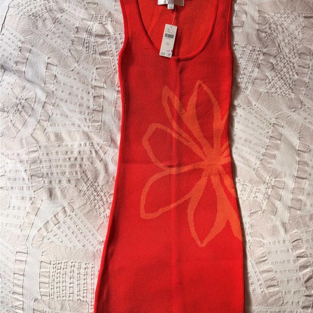 Knit Tank Floral Dress Anthropologie